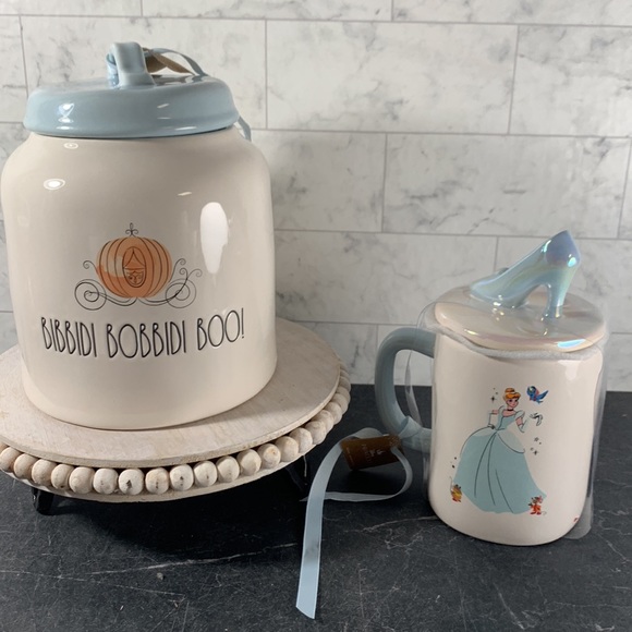 Rae Dunn BIBBIDI BOBBIDI BOO canister and mug - Picture 3 of 6